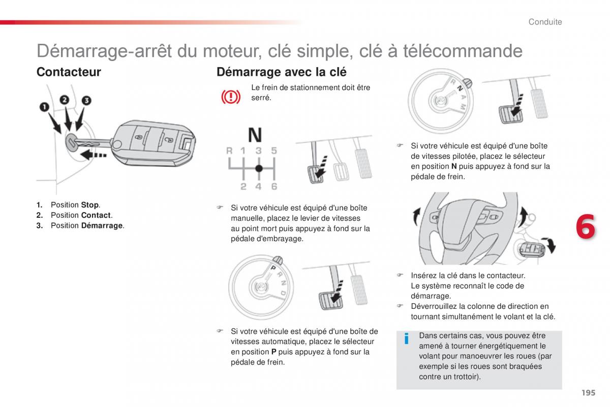 Citroen Space Tourer manuel du proprietaire / page 197