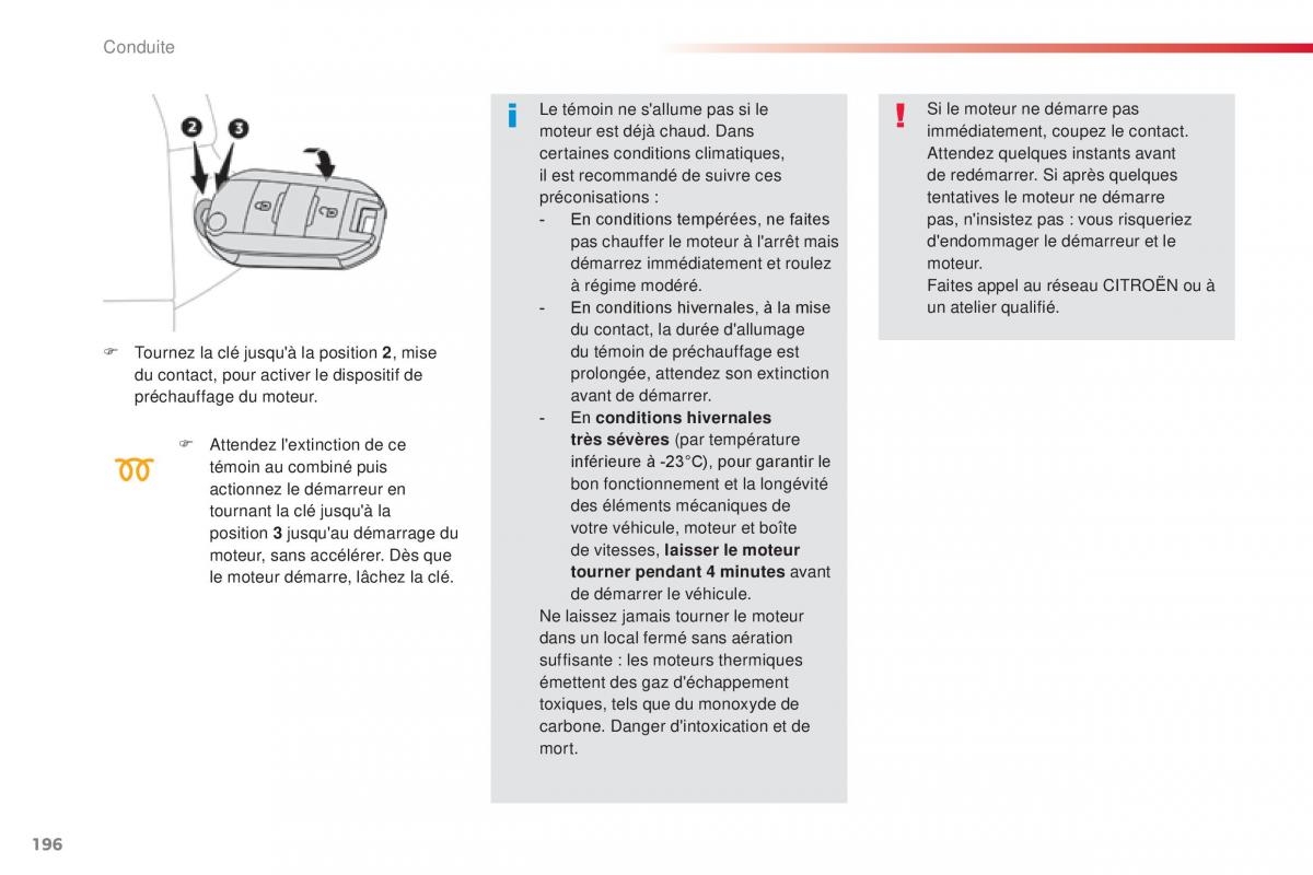 Citroen Space Tourer manuel du proprietaire / page 198