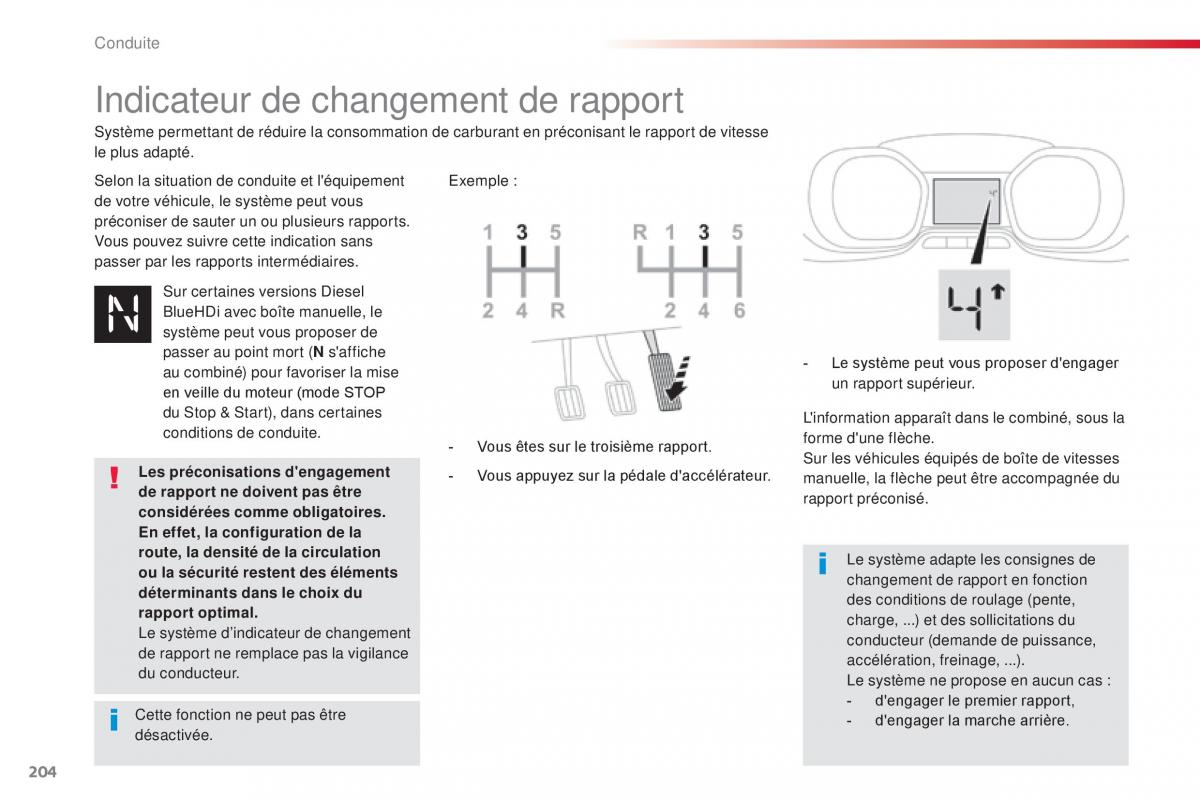 Citroen Space Tourer manuel du proprietaire / page 206