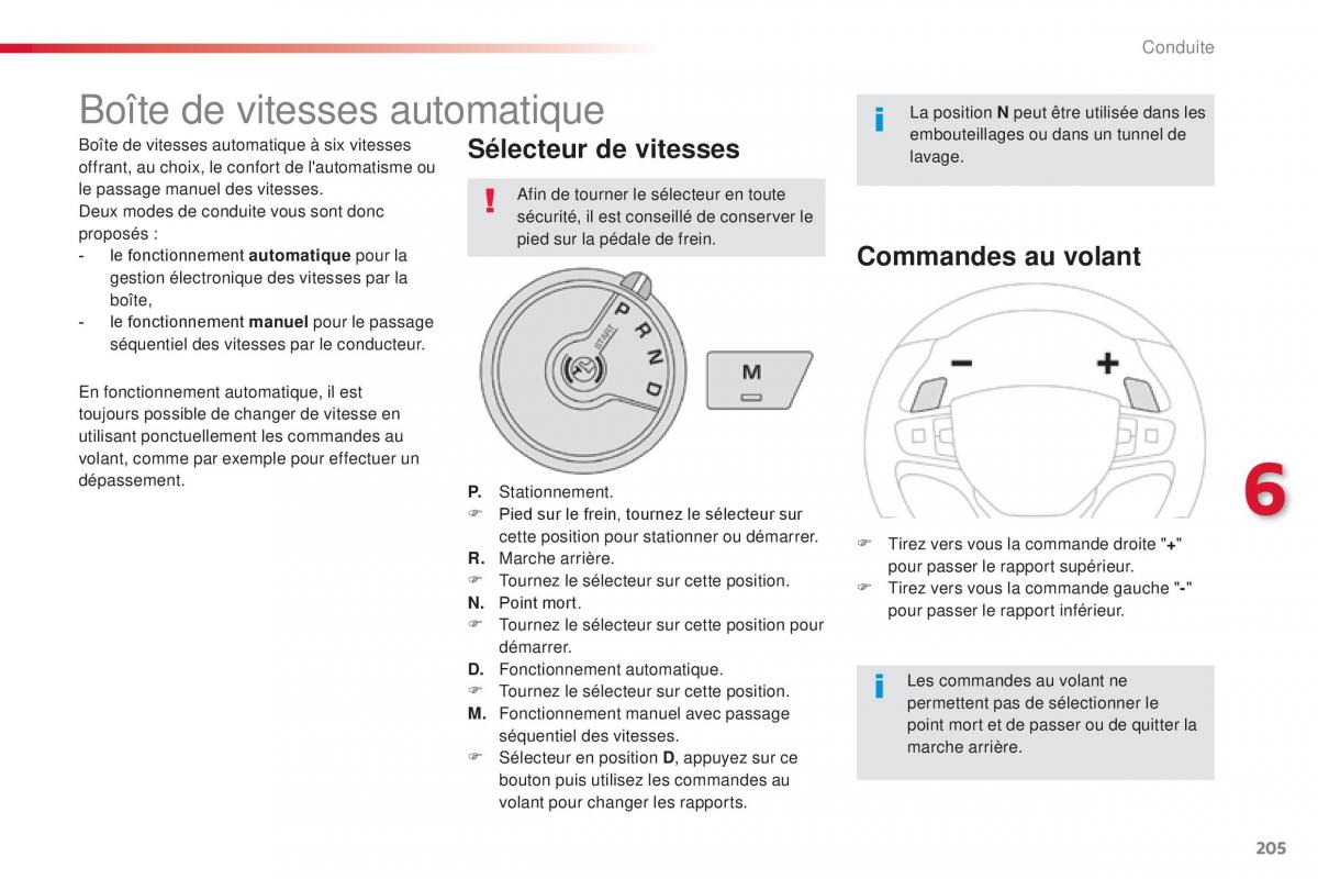 Citroen Space Tourer manuel du proprietaire / page 207