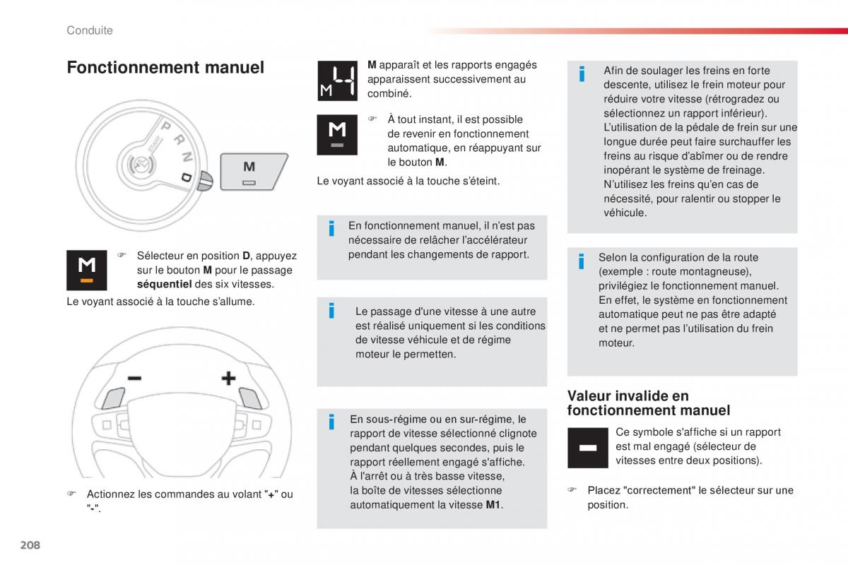 Citroen Space Tourer manuel du proprietaire / page 210