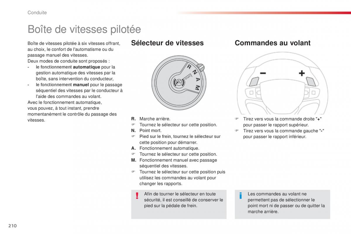 Citroen Space Tourer manuel du proprietaire / page 212