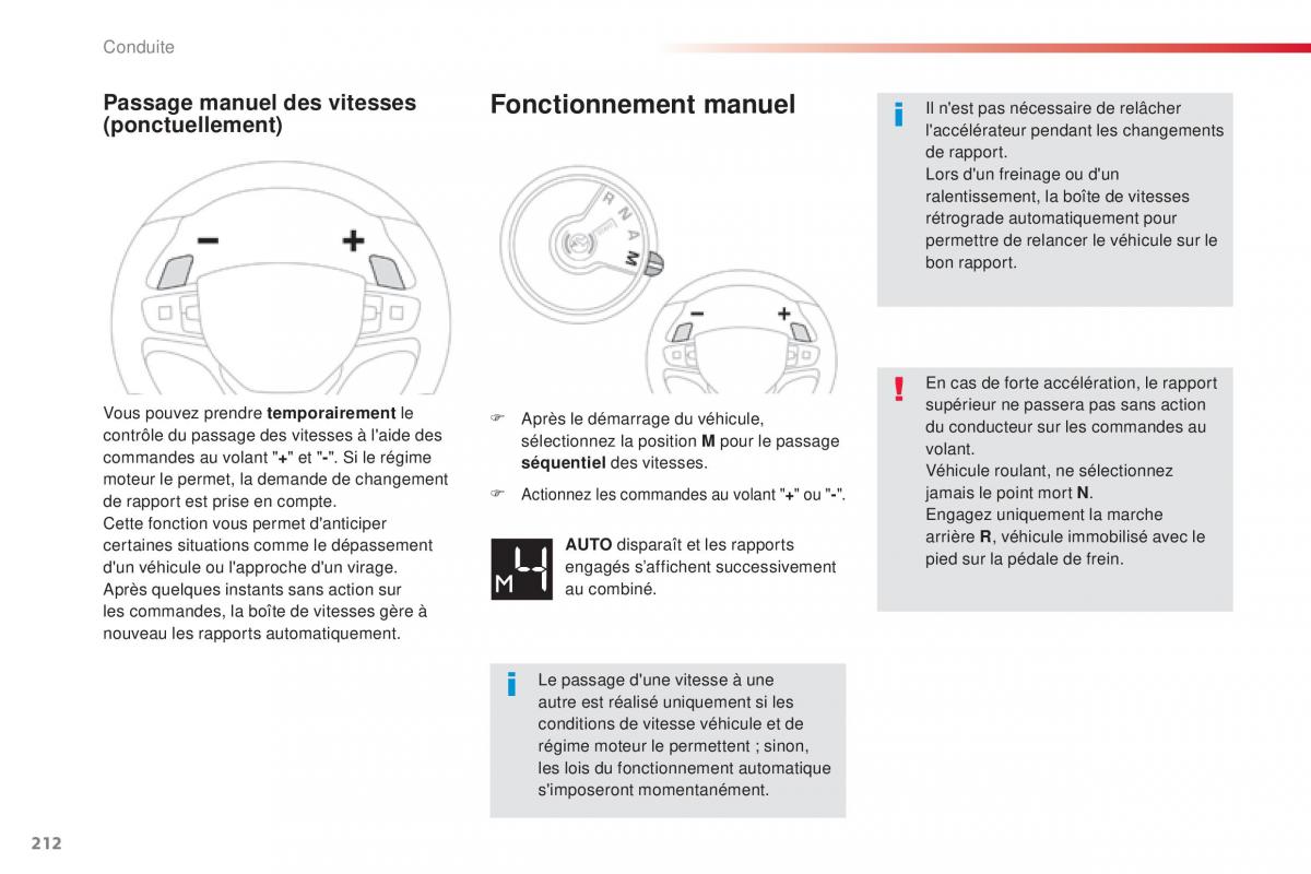 Citroen Space Tourer manuel du proprietaire / page 214