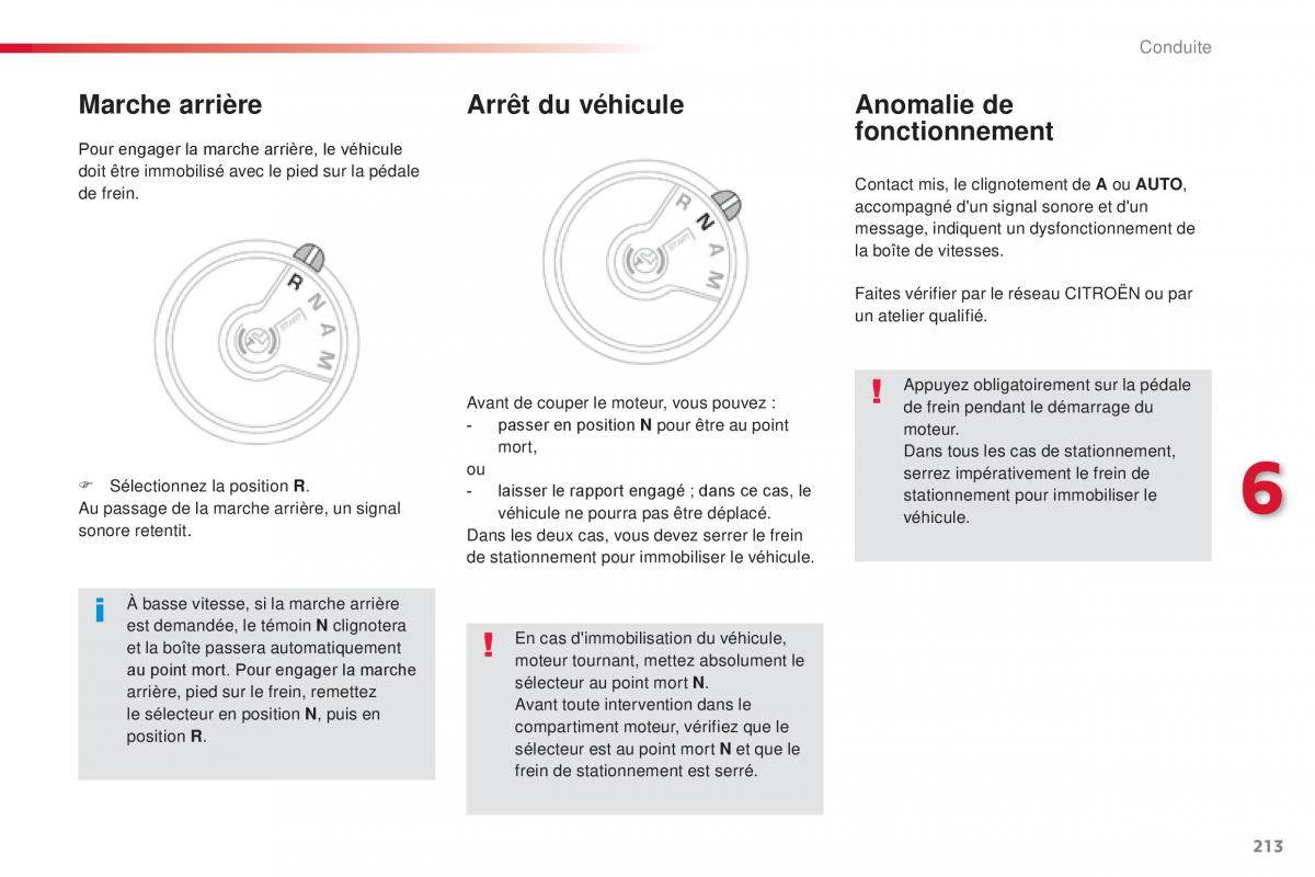 Citroen Space Tourer manuel du proprietaire / page 215