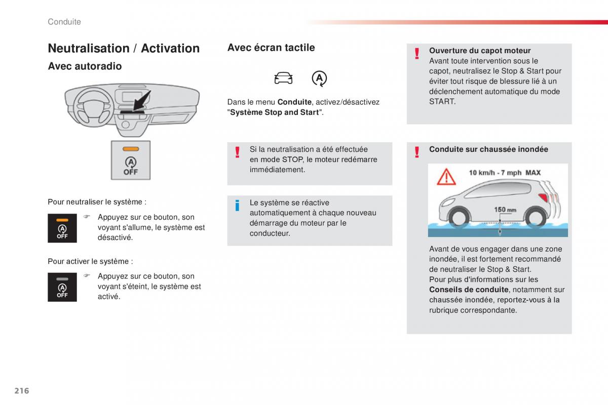 Citroen Space Tourer manuel du proprietaire / page 218