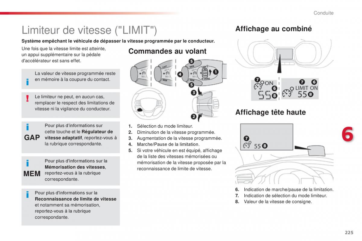 Citroen Space Tourer manuel du proprietaire / page 227