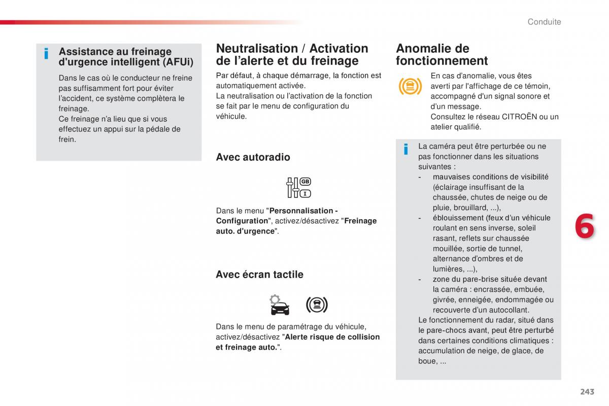 Citroen Space Tourer manuel du proprietaire / page 245