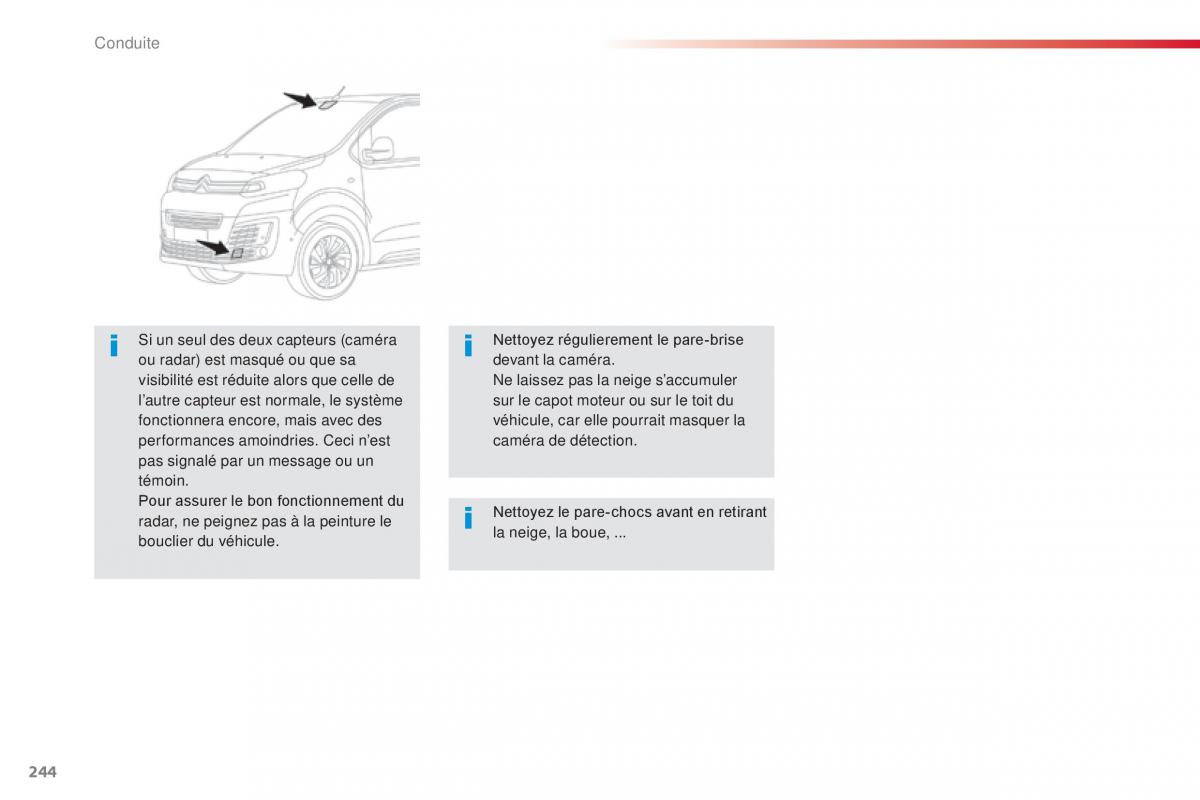 Citroen Space Tourer manuel du proprietaire / page 246