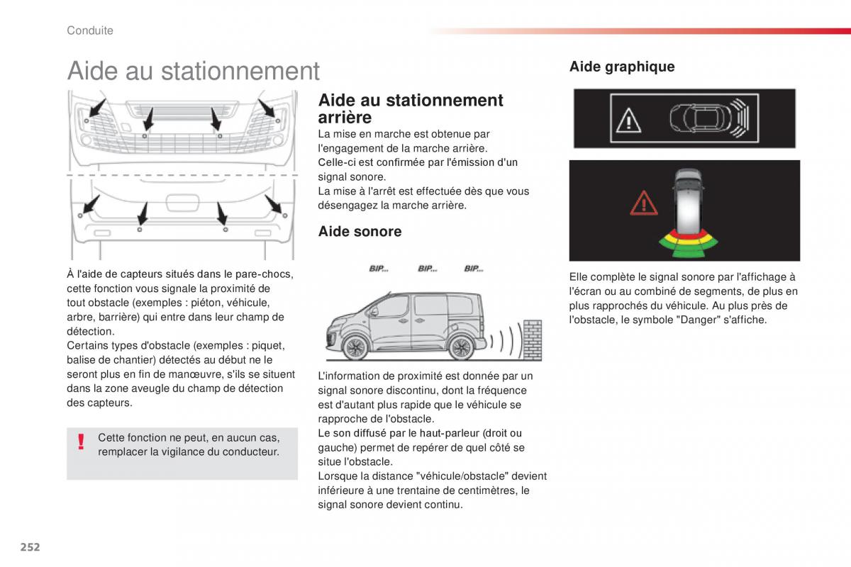 Citroen Space Tourer manuel du proprietaire / page 254