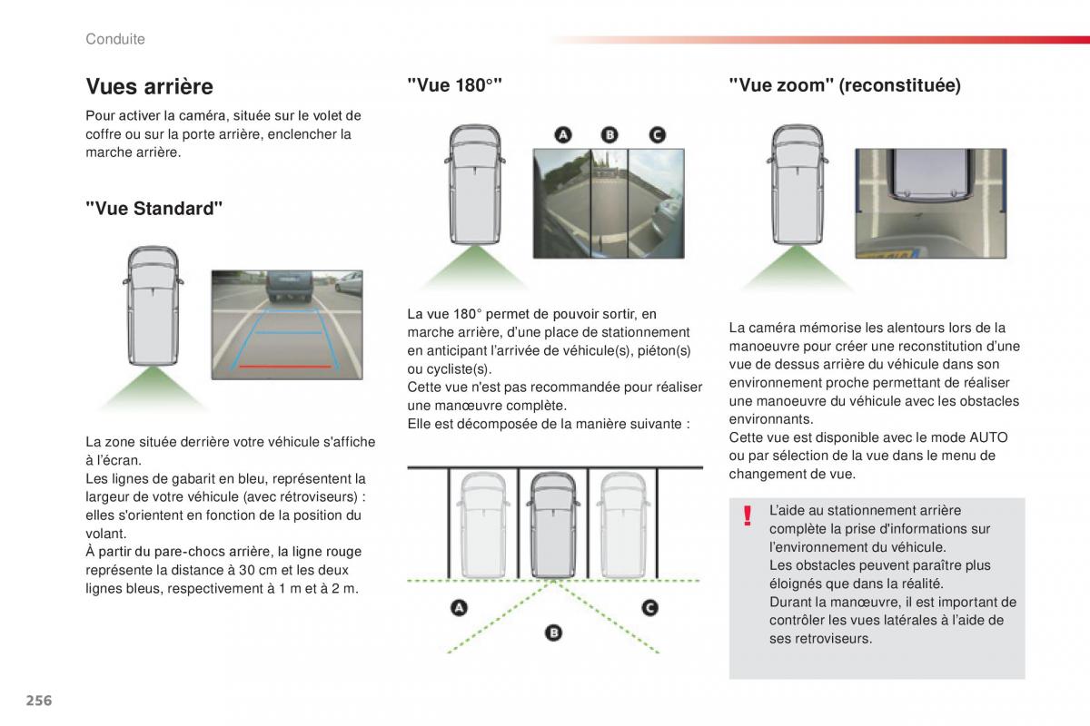 Citroen Space Tourer manuel du proprietaire / page 258