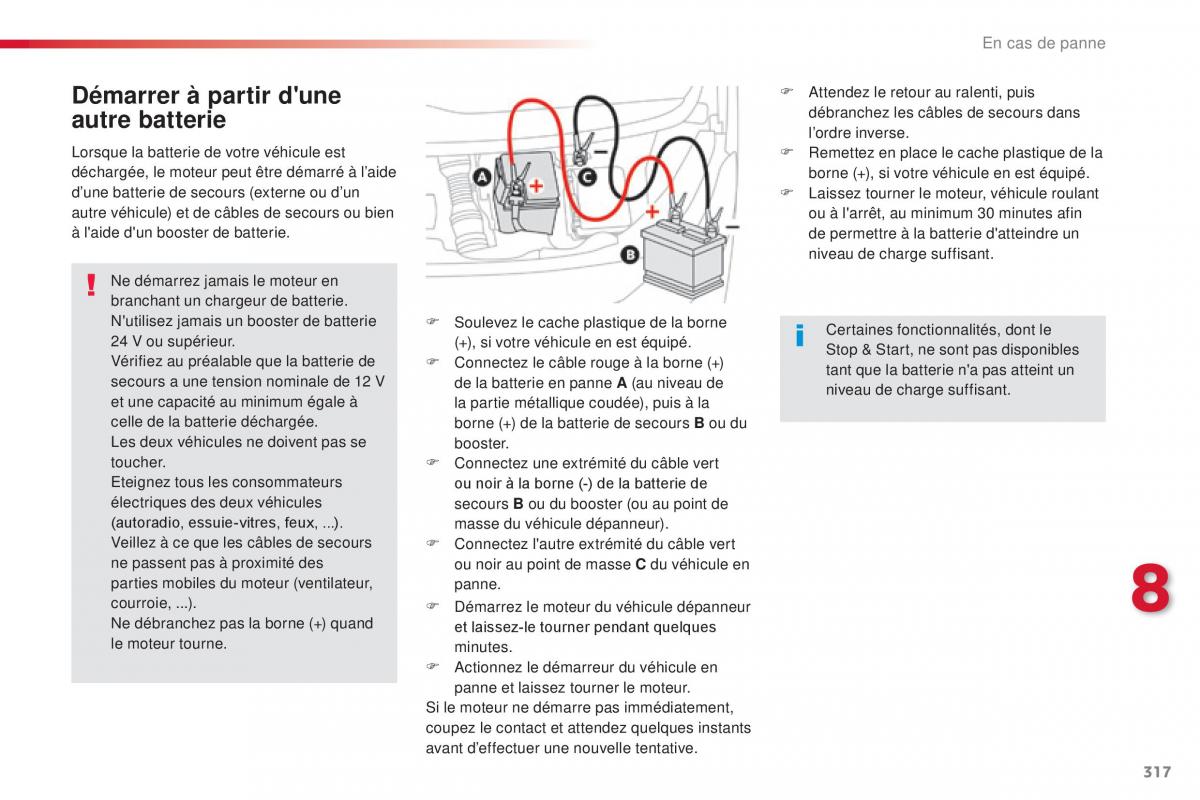 Citroen Space Tourer manuel du proprietaire / page 319