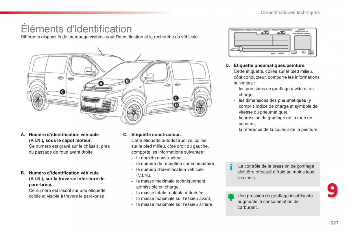 Citroen Space Tourer manuel du proprietaire / page 329