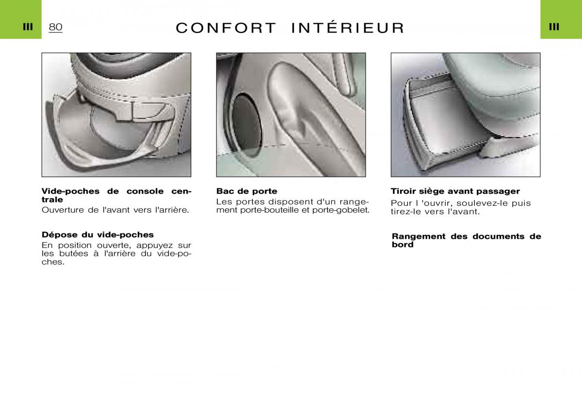 Citroen Xsara Picasso manuel du proprietaire / page 82