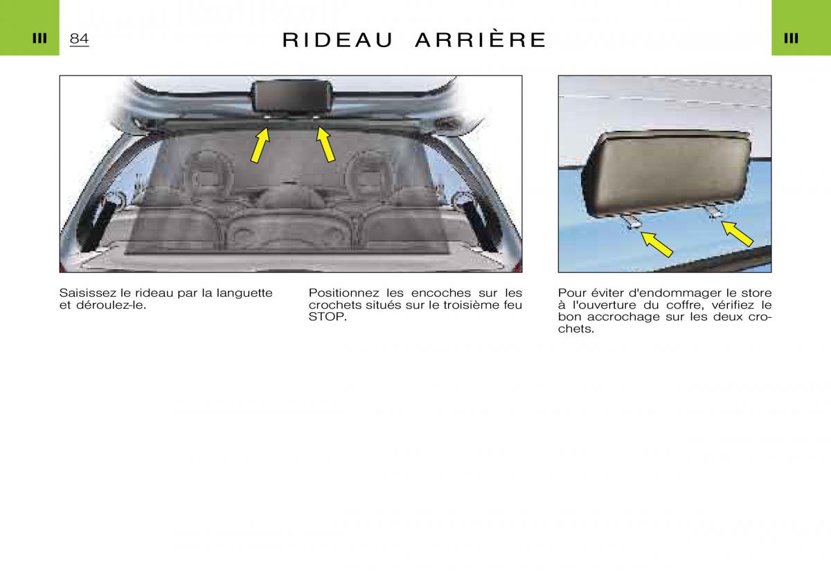 Citroen Xsara Picasso manuel du proprietaire / page 86