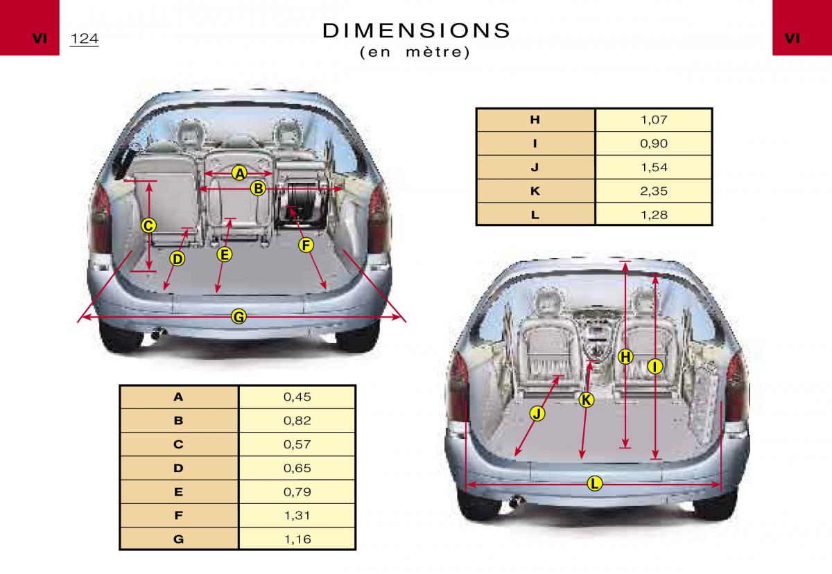 Citroen Xsara Picasso manuel du proprietaire / page 126