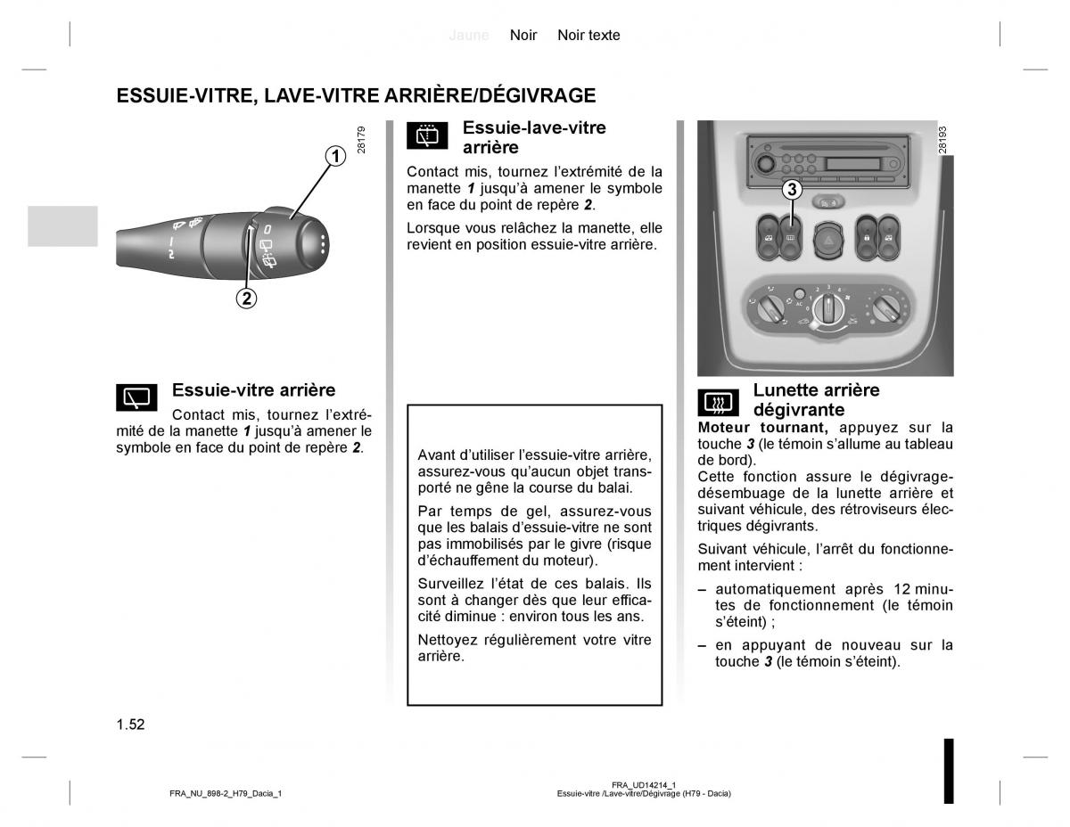 manual  Dacia Duster I 1 manuel du proprietaire / page 56