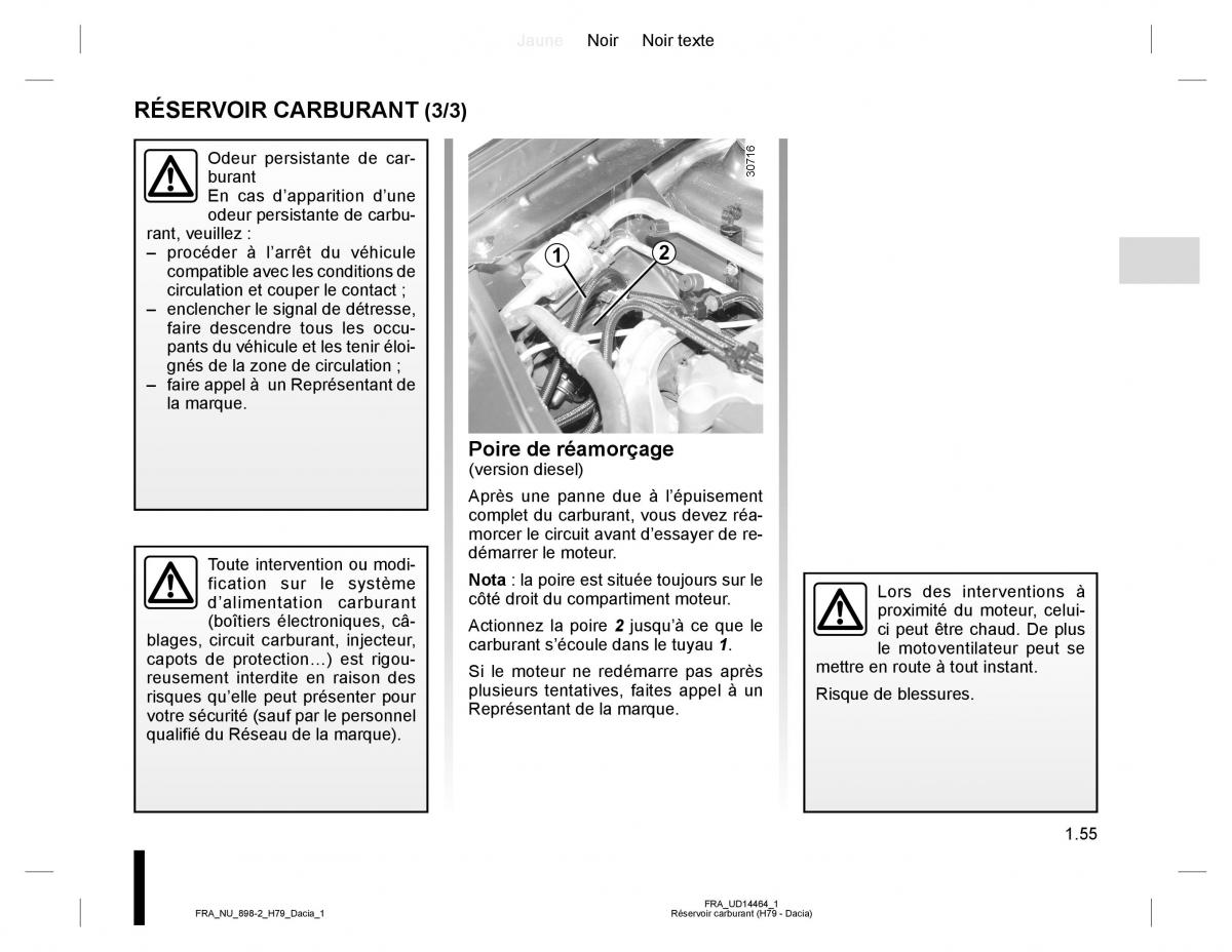 manual  Dacia Duster I 1 manuel du proprietaire / page 59