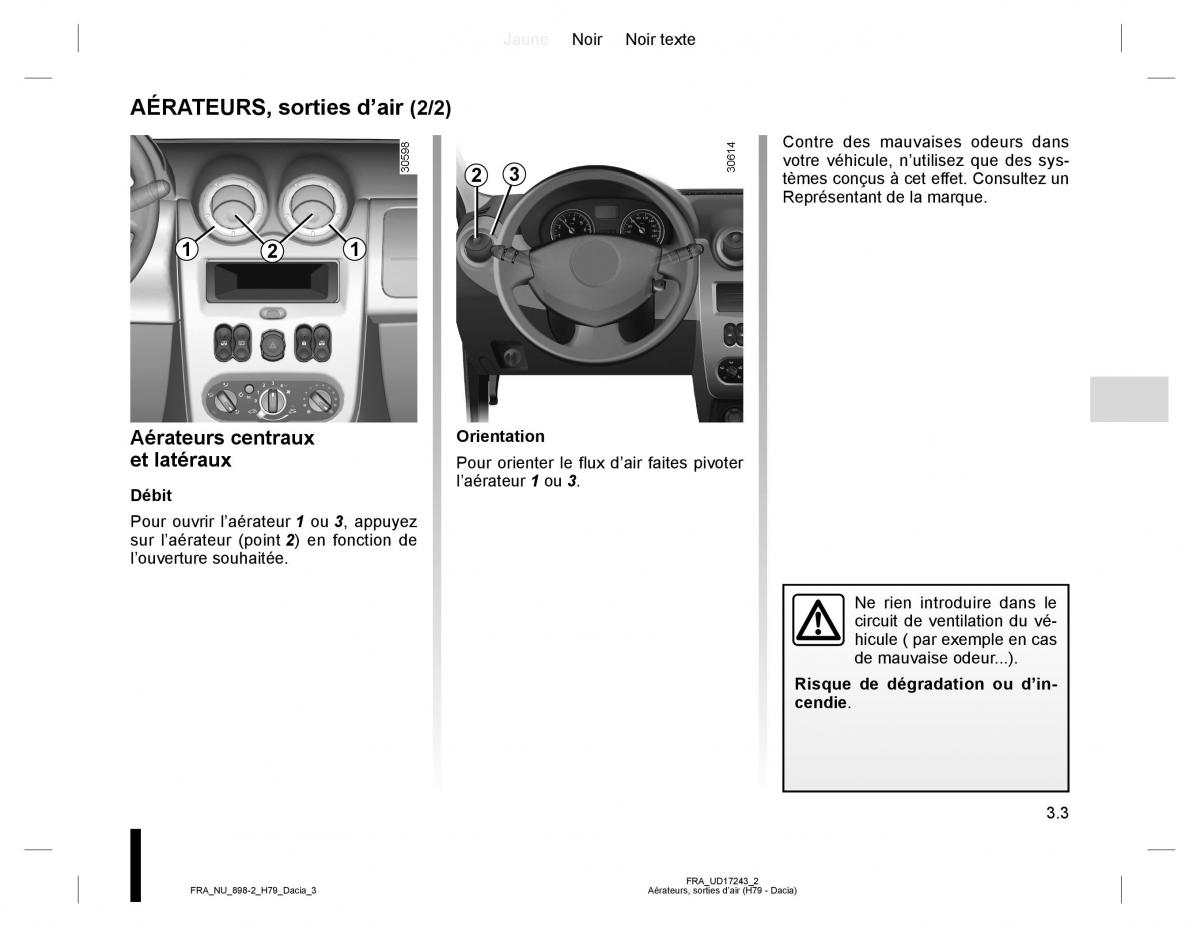 manual  Dacia Duster I 1 manuel du proprietaire / page 81