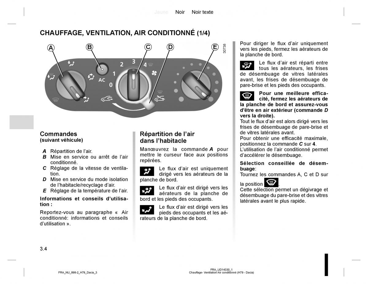 manual  Dacia Duster I 1 manuel du proprietaire / page 82