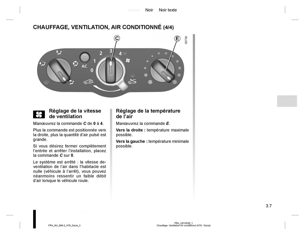 manual  Dacia Duster I 1 manuel du proprietaire / page 85