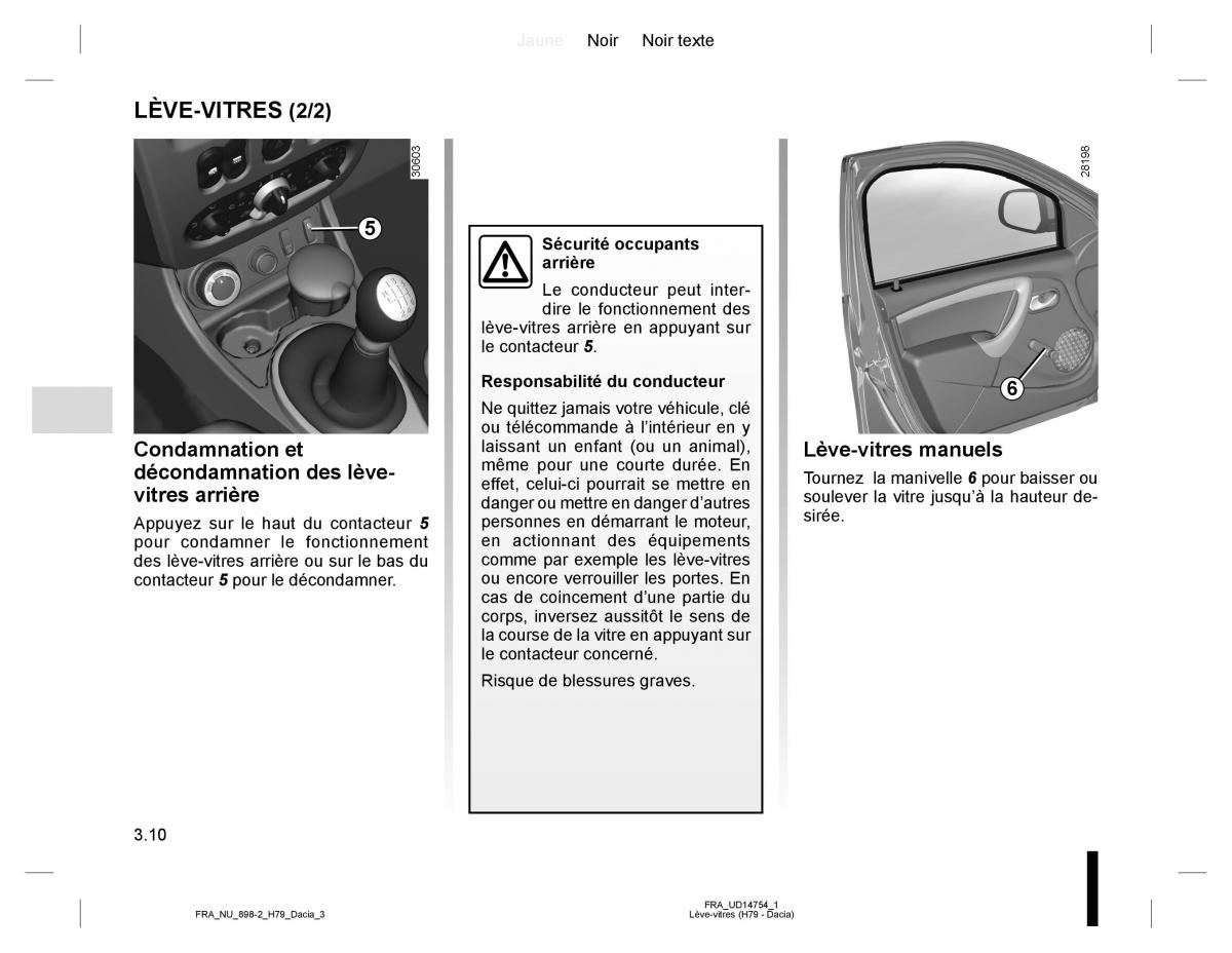 manual  Dacia Duster I 1 manuel du proprietaire / page 88