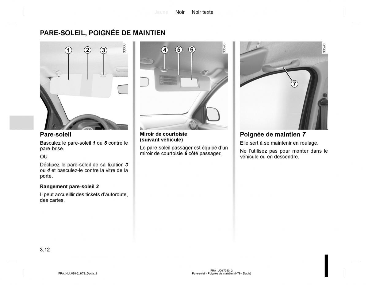 manual  Dacia Duster I 1 manuel du proprietaire / page 90