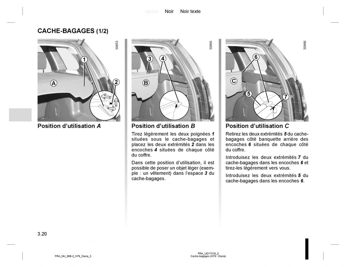 manual  Dacia Duster I 1 manuel du proprietaire / page 98