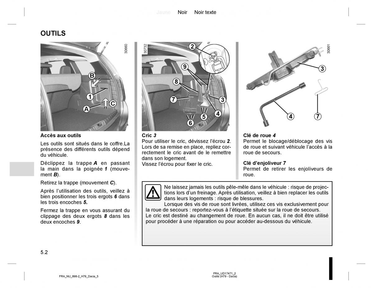 manual  Dacia Duster I 1 manuel du proprietaire / page 118