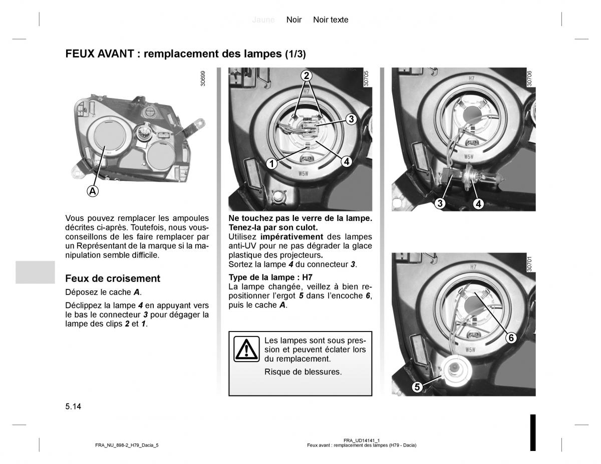 manual  Dacia Duster I 1 manuel du proprietaire / page 130