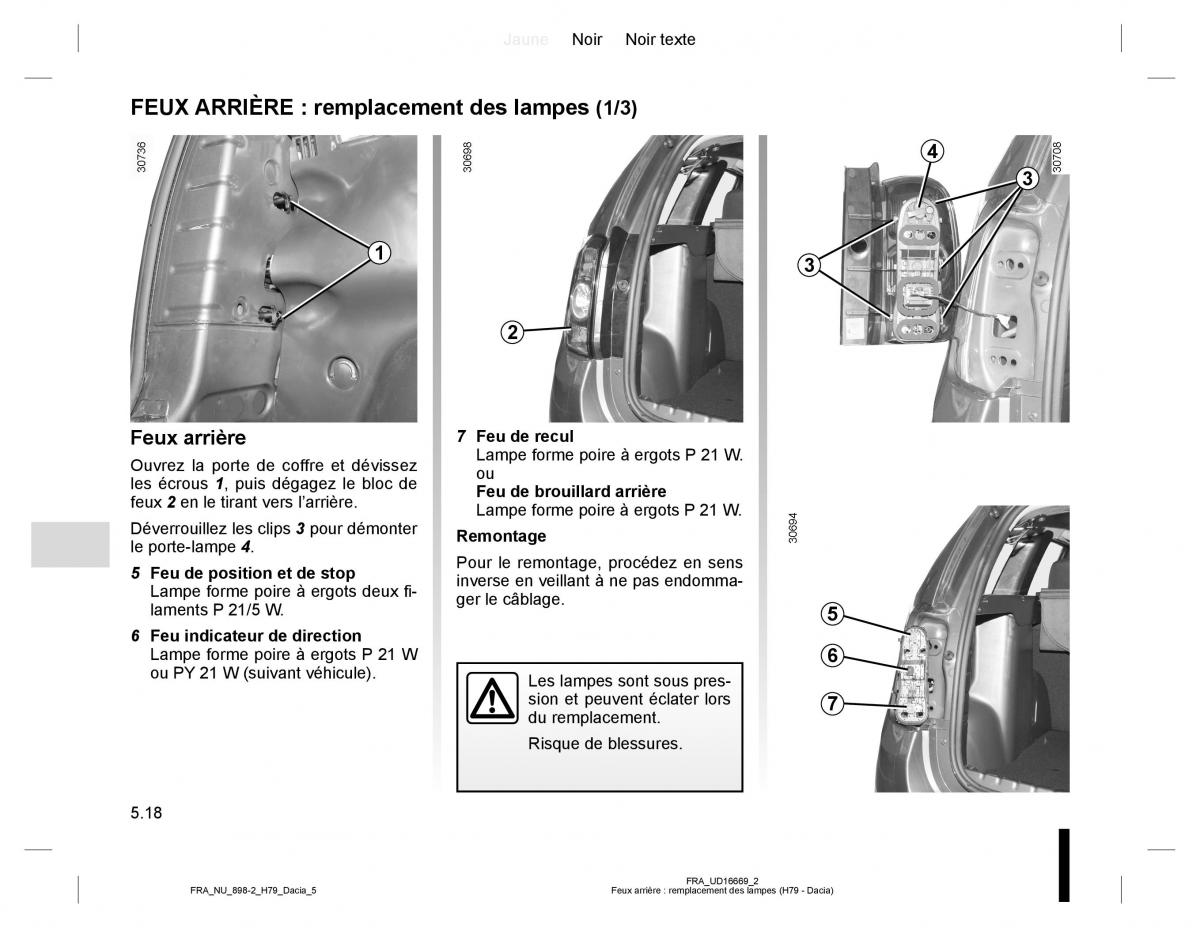 manual  Dacia Duster I 1 manuel du proprietaire / page 134