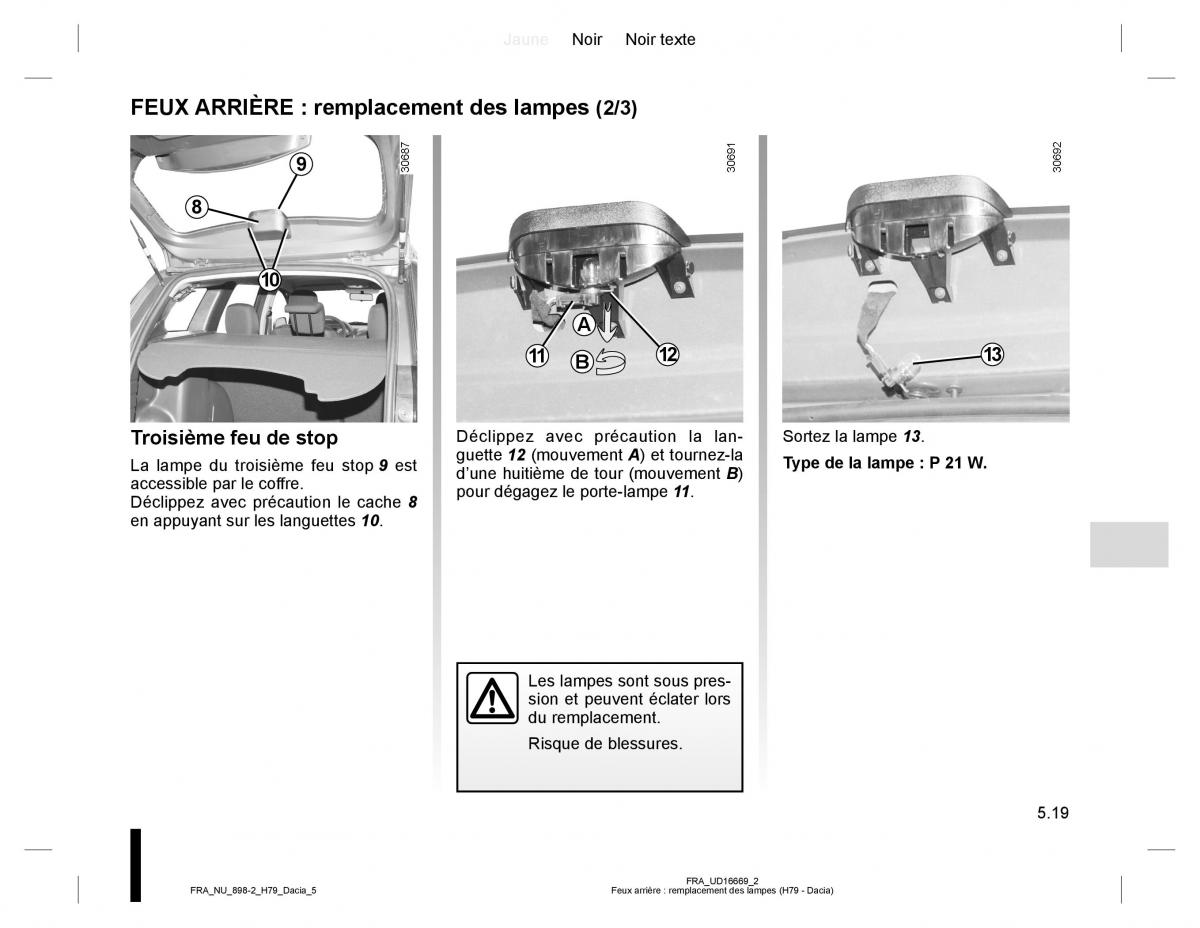 manual  Dacia Duster I 1 manuel du proprietaire / page 135