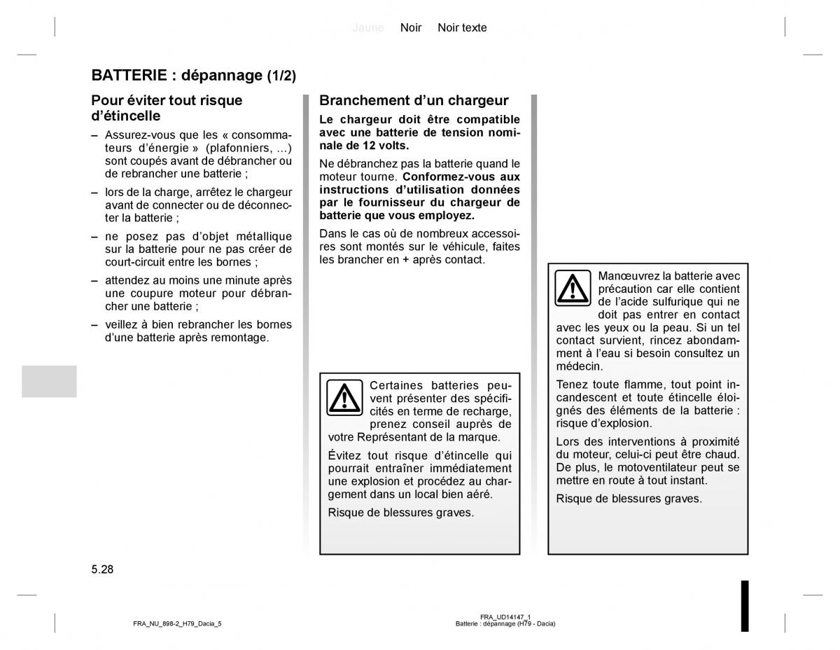 manual  Dacia Duster I 1 manuel du proprietaire / page 144