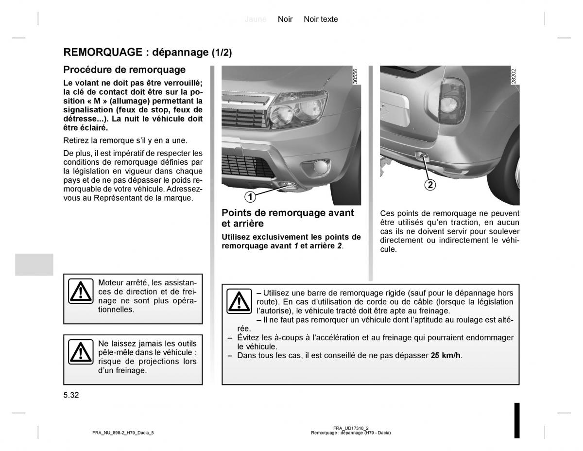 manual  Dacia Duster I 1 manuel du proprietaire / page 148