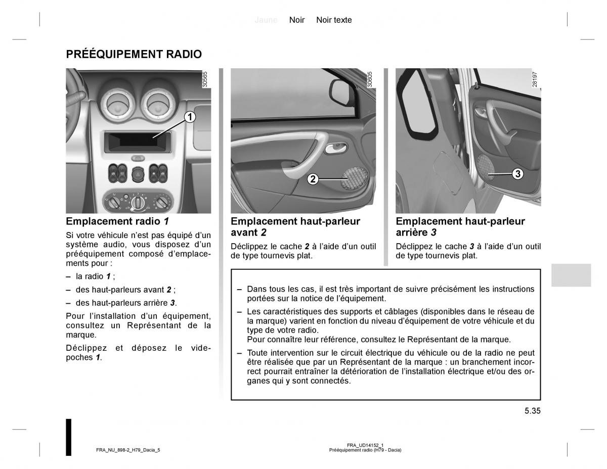 manual  Dacia Duster I 1 manuel du proprietaire / page 151