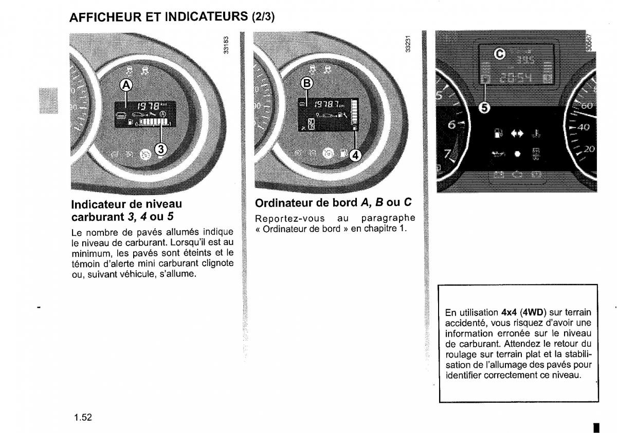 Dacia Duster I 1 FL manuel du proprietaire / page 58