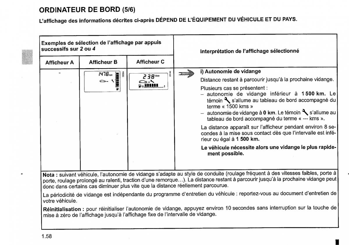 Dacia Duster I 1 FL manuel du proprietaire / page 64