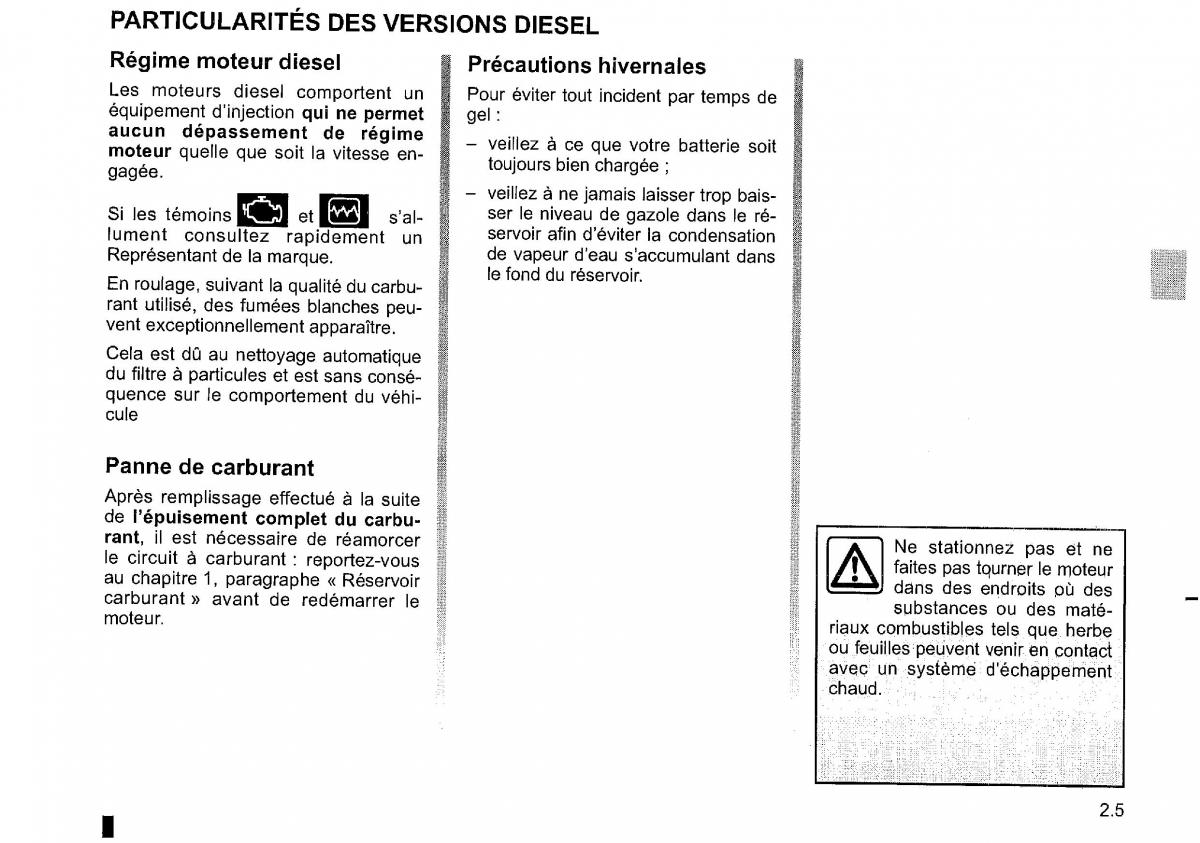 Dacia Duster I 1 FL manuel du proprietaire / page 87