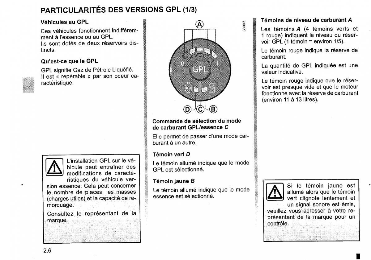 Dacia Duster I 1 FL manuel du proprietaire / page 88