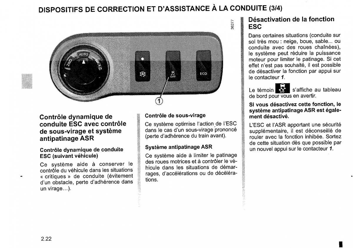 Dacia Duster I 1 FL manuel du proprietaire / page 104