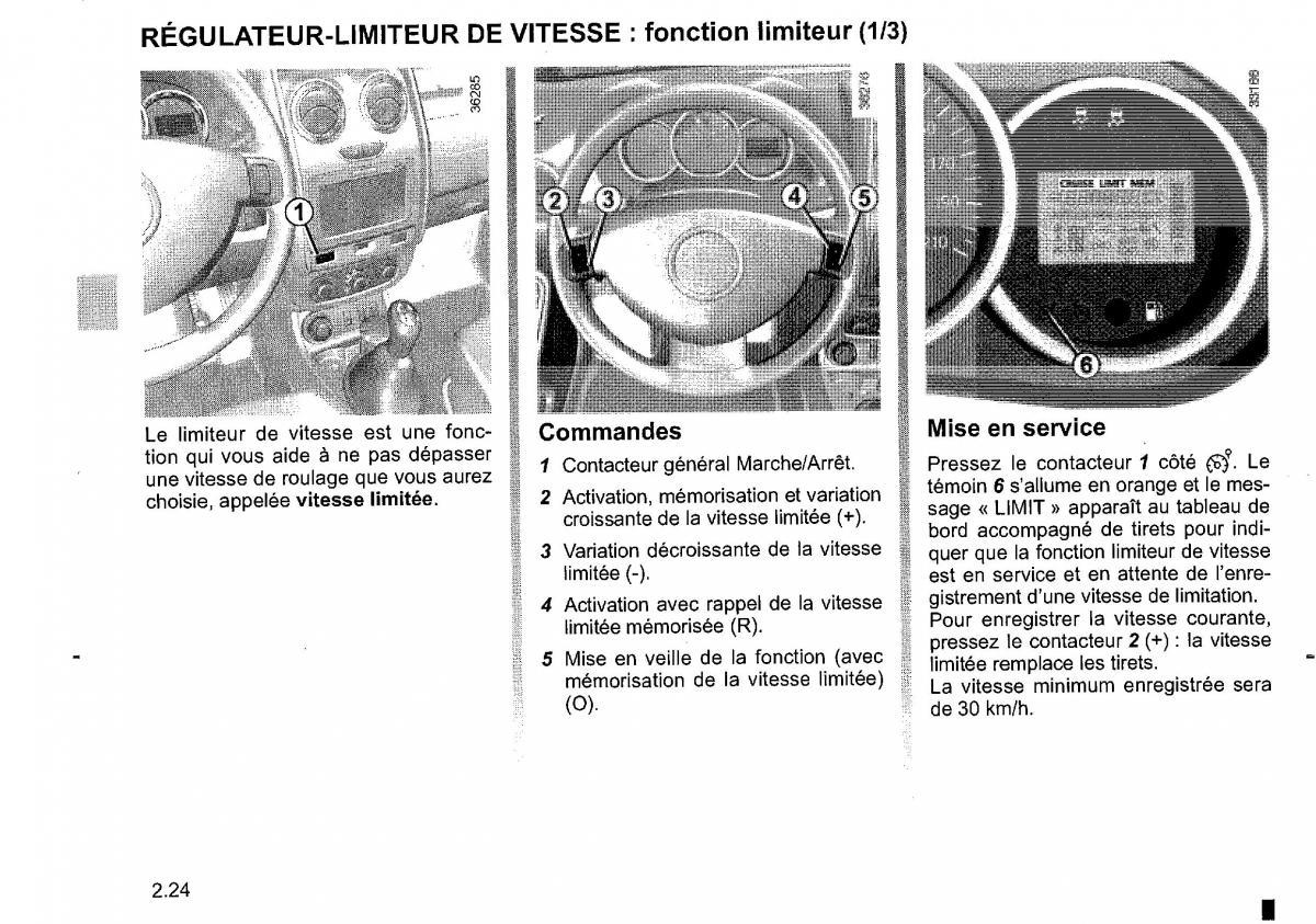 Dacia Duster I 1 FL manuel du proprietaire / page 106