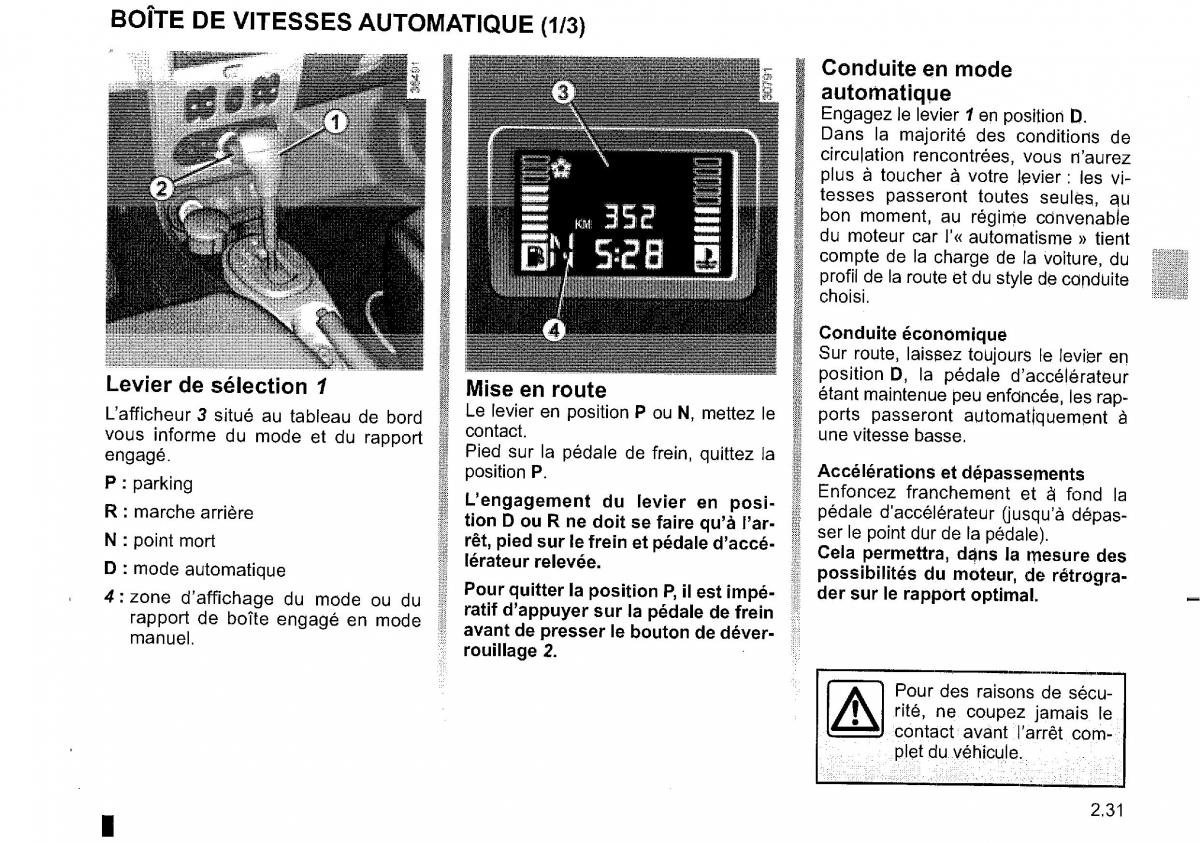 Dacia Duster I 1 FL manuel du proprietaire / page 113