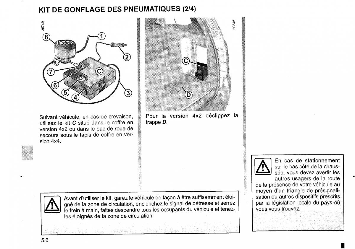 Dacia Duster I 1 FL manuel du proprietaire / page 170