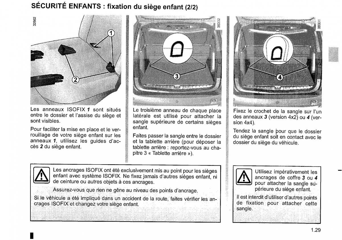 Dacia Duster I 1 FL manuel du proprietaire / page 35