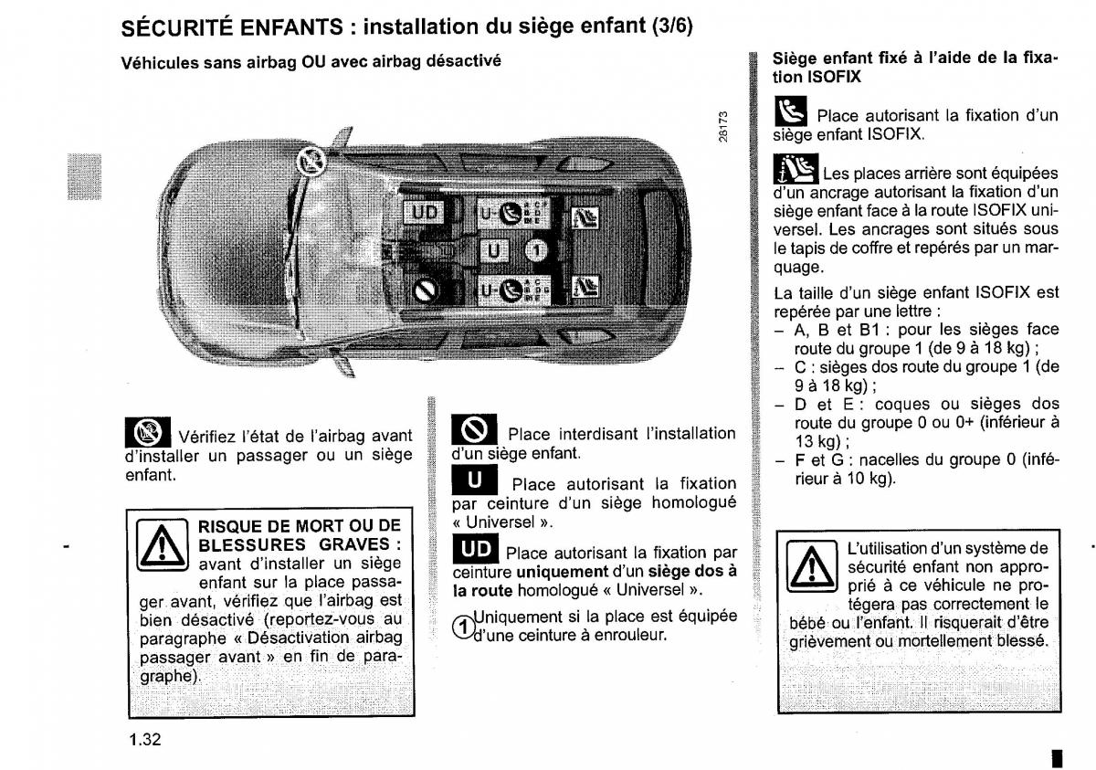 Dacia Duster I 1 FL manuel du proprietaire / page 38