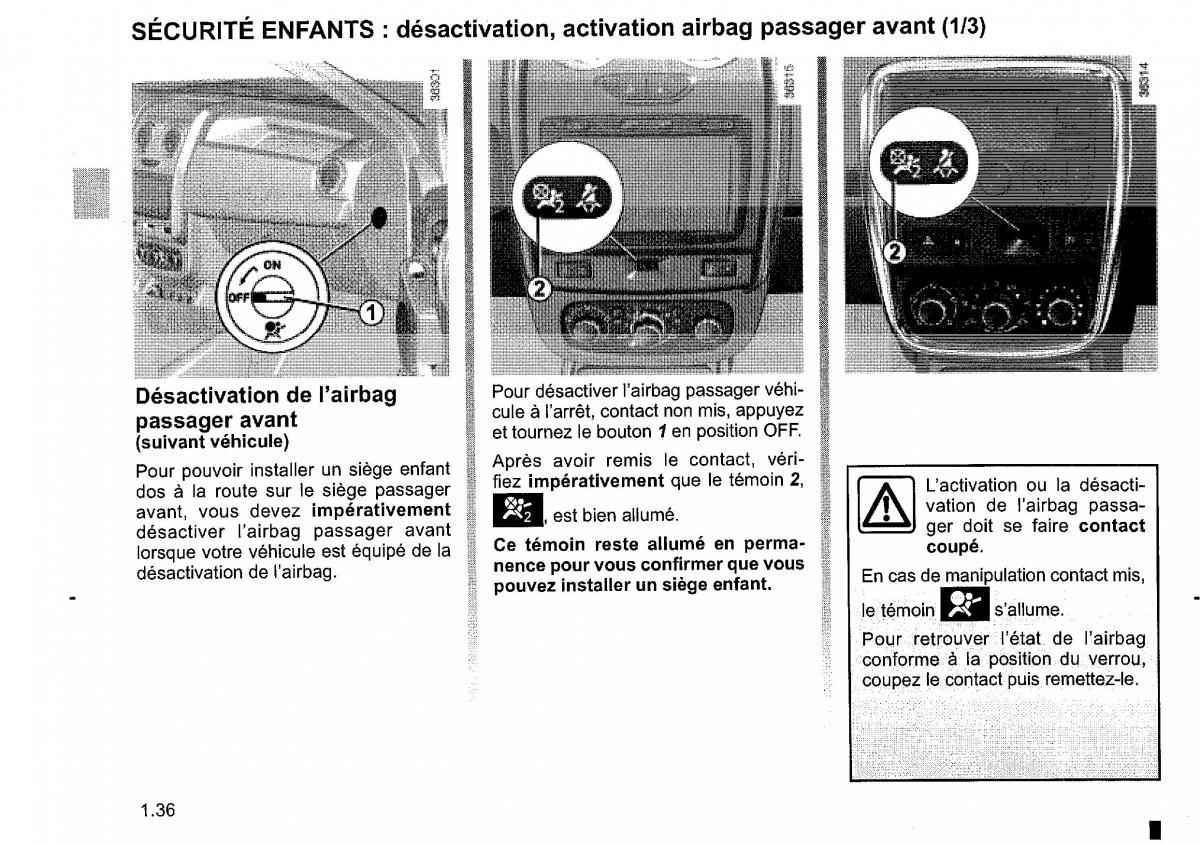 Dacia Duster I 1 FL manuel du proprietaire / page 42