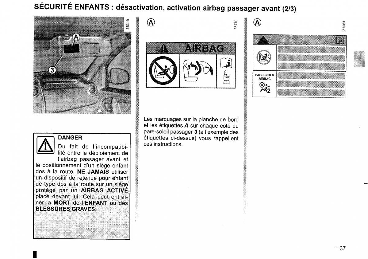 Dacia Duster I 1 FL manuel du proprietaire / page 43