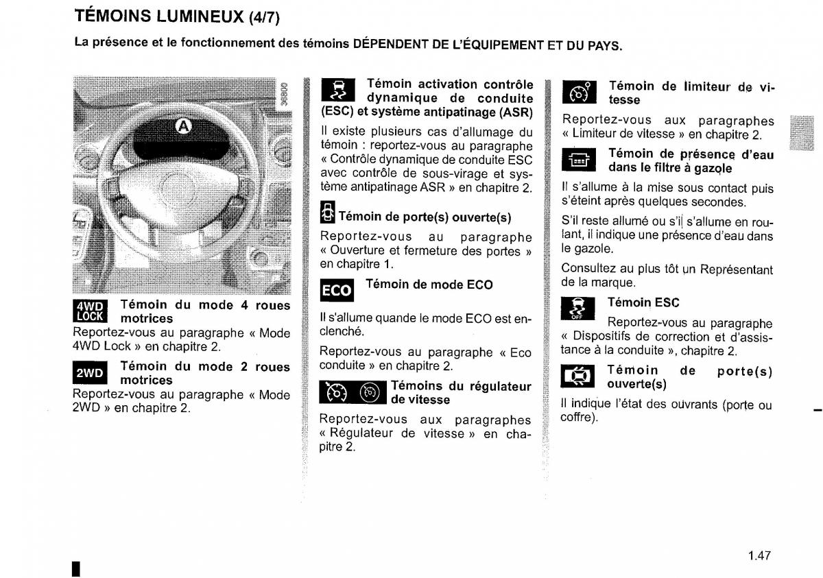 Dacia Duster I 1 FL manuel du proprietaire / page 53