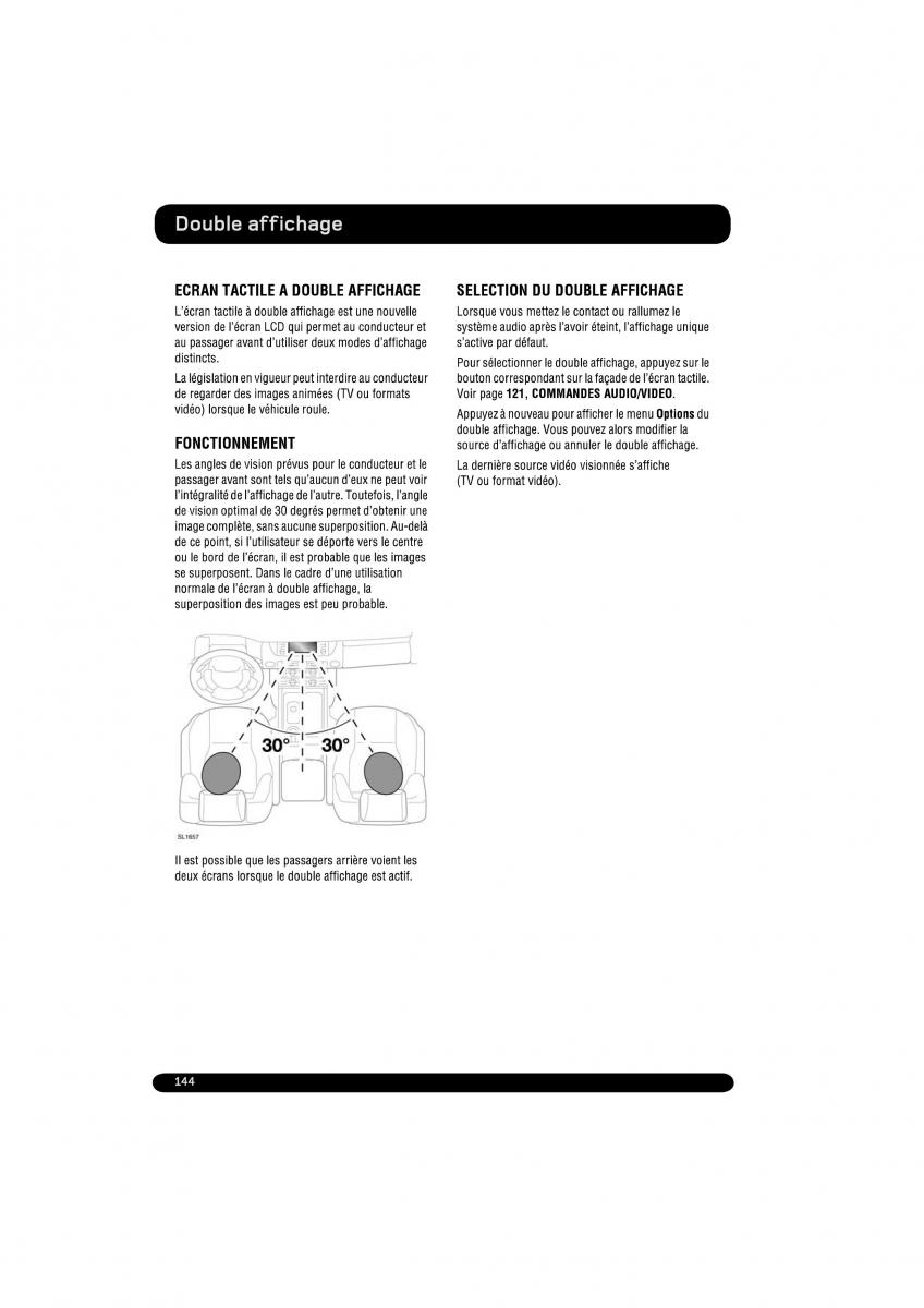 manual  Land Rover Range Rover Evoque manuel du proprietaire / page 144