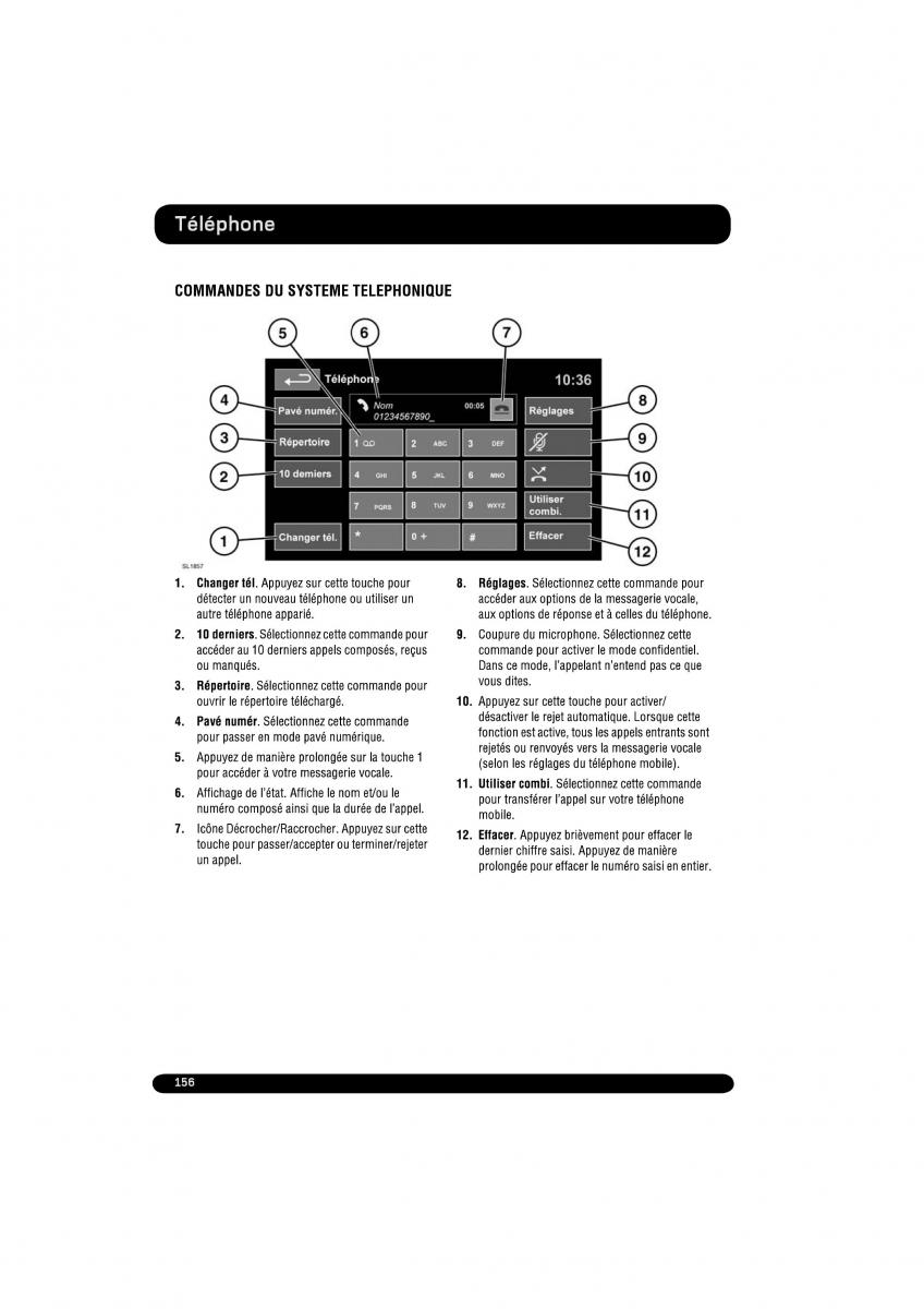 manual  Land Rover Range Rover Evoque manuel du proprietaire / page 156