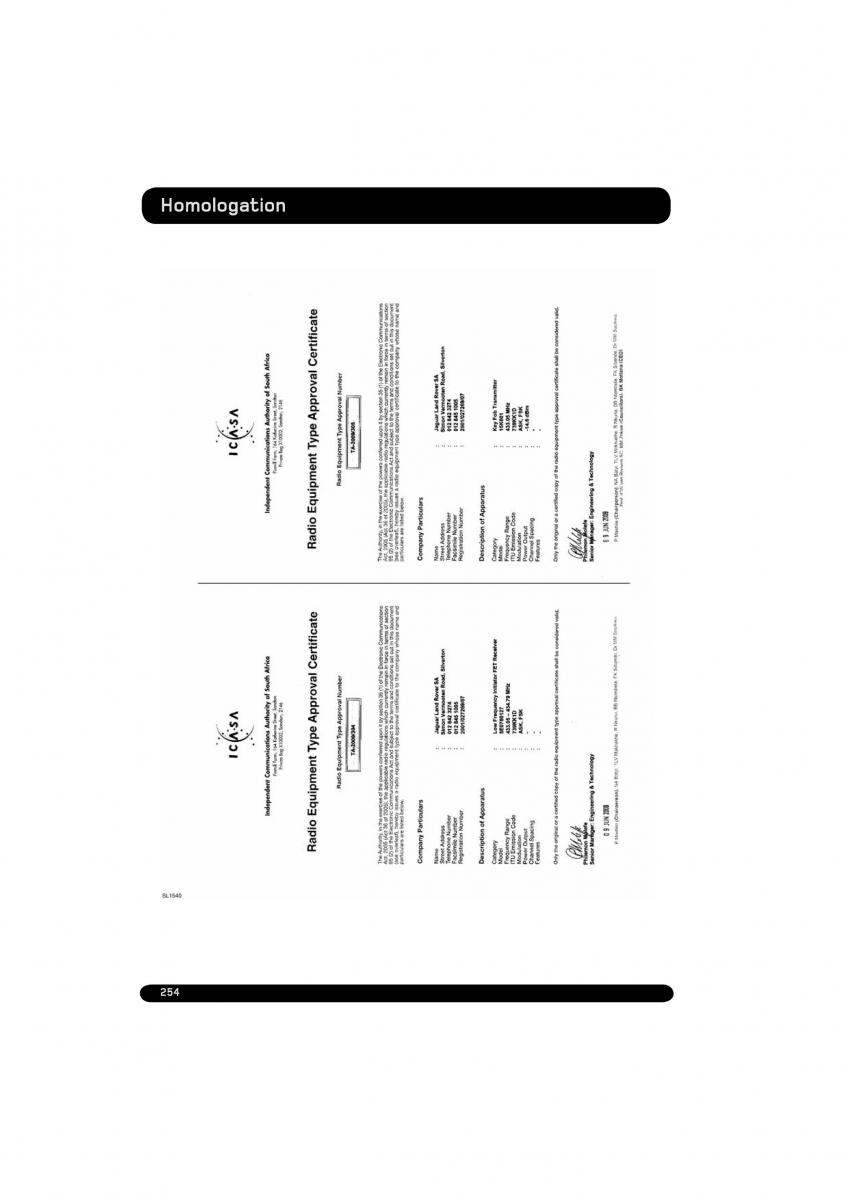 manual  Land Rover Range Rover Evoque manuel du proprietaire / page 254